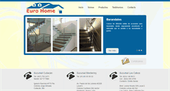 Desktop Screenshot of eurohome.com.mx