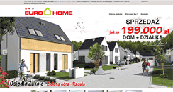 Desktop Screenshot of eurohome.pl